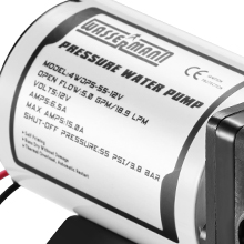 12V RV pump with pure copper motor, with thermal treasure and ignition protection, not only low loss