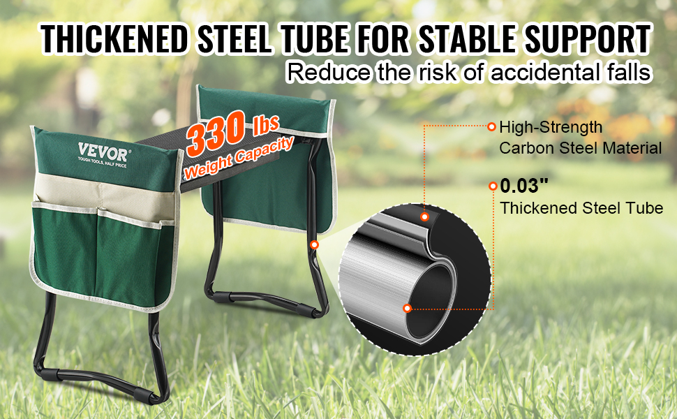 garden kneeling bench