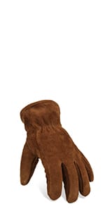 winter leather work gloves