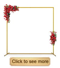 6.6 FT Square Backdrop Stand