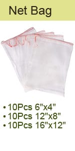 10Pcs Garden Insect Barrier Netting Bag