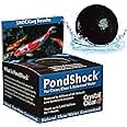 CrystalClear PondShock Ball, Natural Enzymes & Live Bacteria, Freshwater Clarifier Shock Treatment, Muck & Sludge Remover for