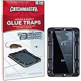 Catchmaster 16-Pack Pre-Scented Glue Traps - Pet Safe Pest Control for Mice, Insects in Home & Garage