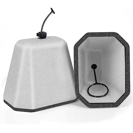marinexplore 2 Pack Outdoor Faucet Covers, Foam Faucet Covers for Freeze Protection, Reusable Hose Covers, Insulated Spigot Covers