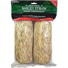 Summit Clear-Water Barley Straw Pond Treatment, 2-Pack, Treats upto 2000 Gallons, 1000 Gallons per Bale
