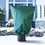Plant Covers Freeze Protection Winter: 3.5oz 3 x 4 Ft Green Tree Covers Freeze Blanket Bags - Outdoor Plants Protector for Ga