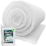 Aquatic Experts Aquarium Filter Floss for Fish Tank Filters - FilterFirst Aquarium Filter Pad - Aquarium Filter Media Roll fo
