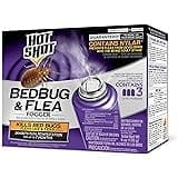 Hot Shot Bed Bug & Flea Fogger, 3 Count (Pack of 1), Kills Fleas Indoors, Get Rid of Fleas In House, Inhibits Reinfestation U
