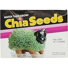 Chia Seed Pack, 3 Count(Chia pet not Included)