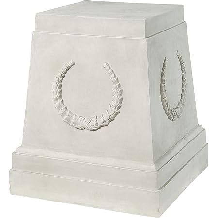 Design Toscano Grande Laurel Pedestal