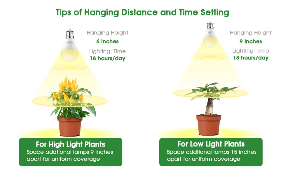 grow light bulb for indoor plants