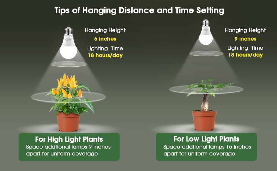grow light bulb for indoor plants