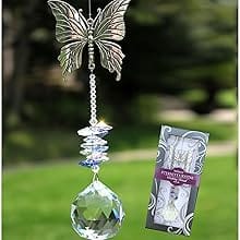 Butterfly Crystal Sun Catcher