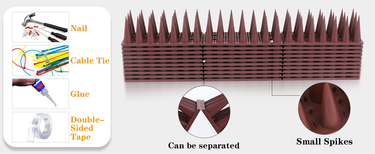 bird spikes