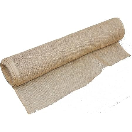 Burlap Fabric roll | 40" Wide x 75 feet long-roll |Great for Garden raised bed liners,Edging,Erosion control,Weed Barrier, Aisle runner plant cover tree wrap, 25 yards rolls x 40-inch
