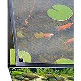 35.4 x 19.7 Inch Aquarium Anti-Jumping Net Cover Mesh Aquarium Fish Tank Screen Net Mesh Screen Netting for Fish Aquarium Scr
