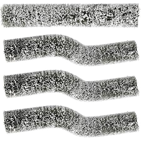 Christmas Village Sets Flexible Sisal Hedge Winter Xmas Garden Decor Holiday Outdoor Decor Rustic Greenery Wall Backdrop for Table, Craft Display, Display Window, Resort or Railway Model(4 Pieces)