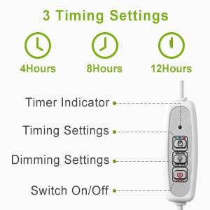 grow light with timer