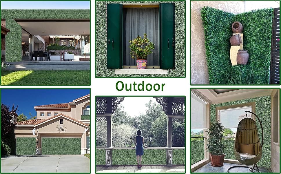 outdoor decor green