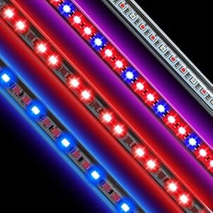 Grow Light with Stand Grow Lights for Indoor Plants with Red Blue Spectrum 10 Dimmable Brightness