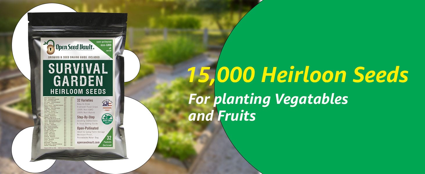 open seed vault heirloon seeds fruits vegetables