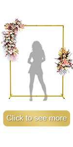 5 FT Square Metal Arch Backdrop Stand
