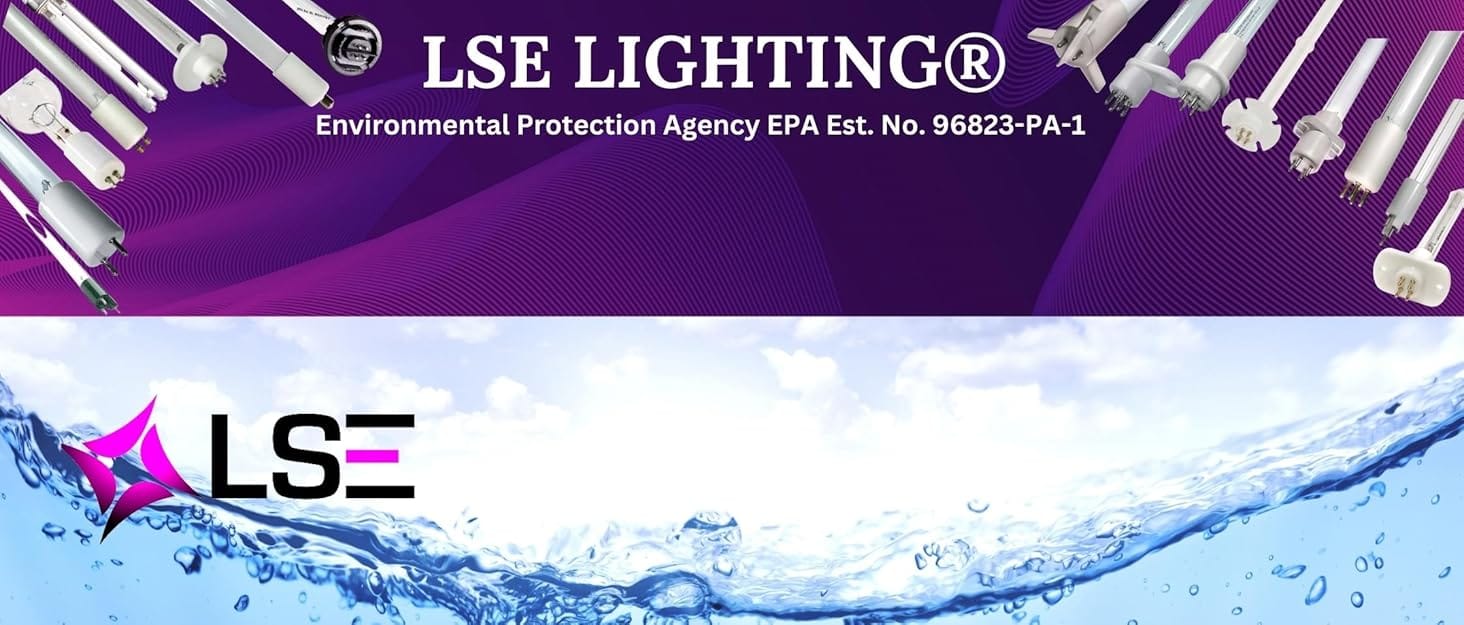 LSE Lighting Brand Ultraviolet lamps, uv bulbs, uv bulb, uv lamps, uvc bulb, uvc lamp