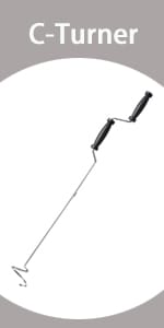 Compost Turner and Mixing Tool