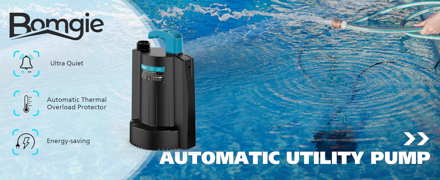 336PE Automatic Submersible Water Pump