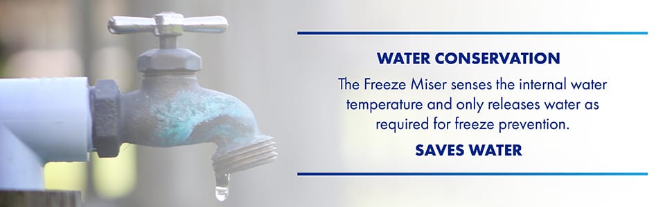 saves water