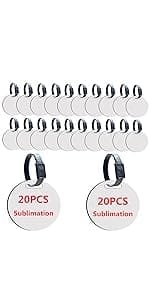 sublimation bag tags