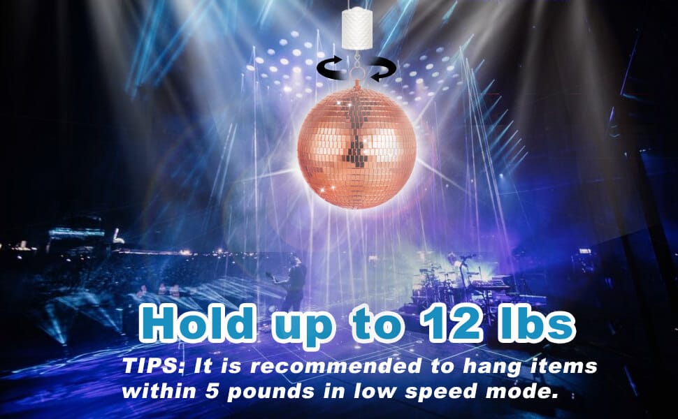 disco ball motor outdoor hanging decorations