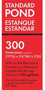 Aquagrden Inpond 5 in 1 - 300 Model