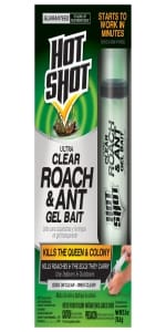 Hot Shot HG-95769 Ultra Clear Roach & Ant Gel Bait, 2.5-Ounce,Multicolor