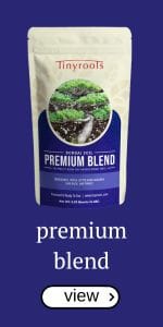 tinyroots premium blend bonsai soil suelo de bonsái