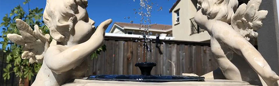 solar fountain