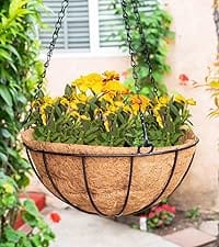 Hanging Flower basket liner coconut liner for planter pots coco coir mat