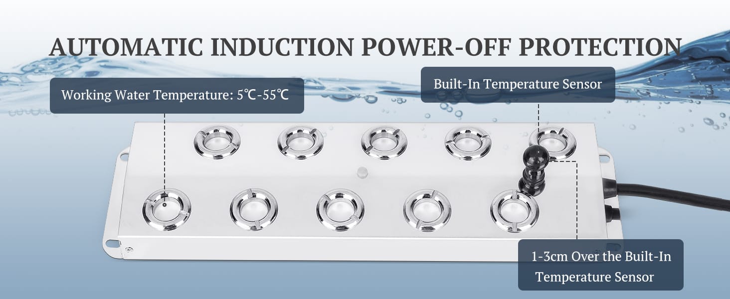 Automatic Induction Power-Off Protection