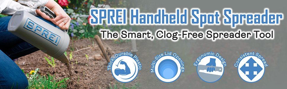 SPREI Spreader Hand Fertilizer Spreader