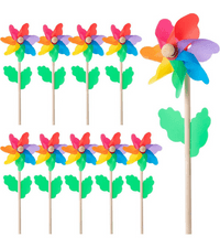 Mr. Pen- Rainbow Flower Pinwheels