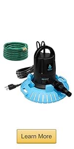 automatic pool cover pump