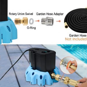 swimming pool cover pump automatic remove water 1200 GPH