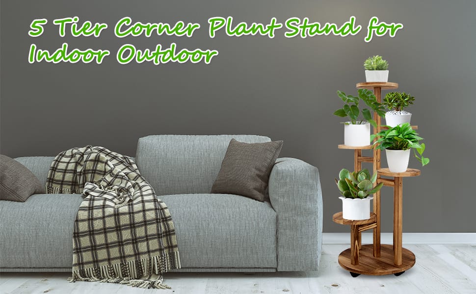 5 tier plant stand
