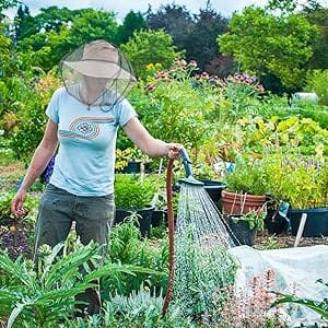 garden head net for hat