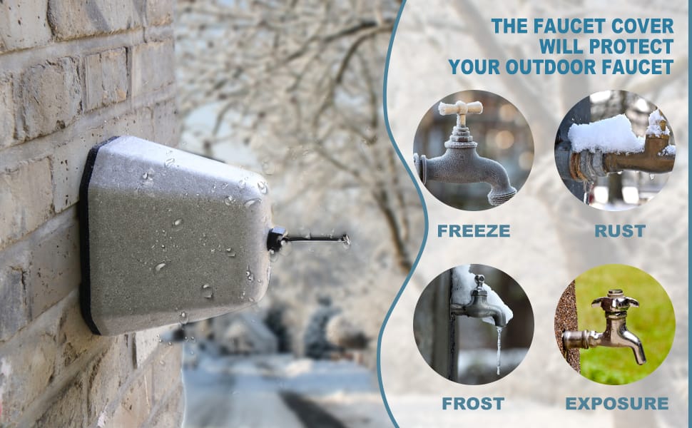 outdoor faucet cover