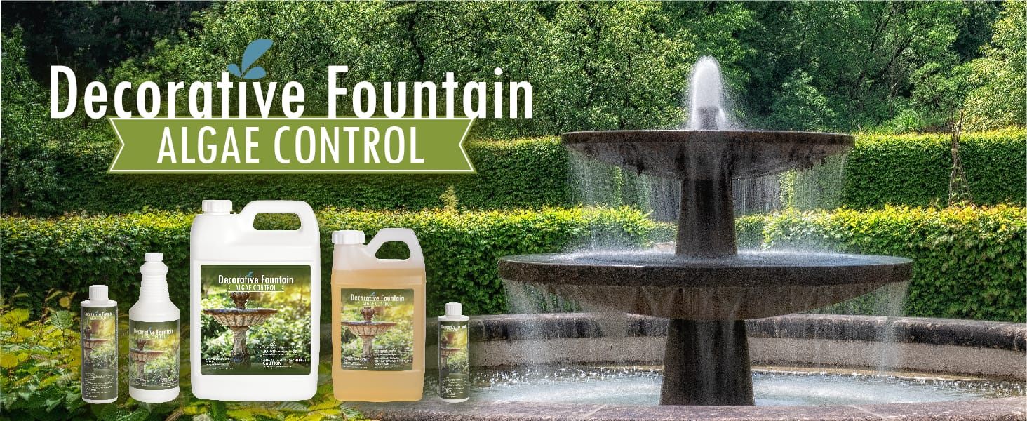 Decorative Fountain Algae Control
