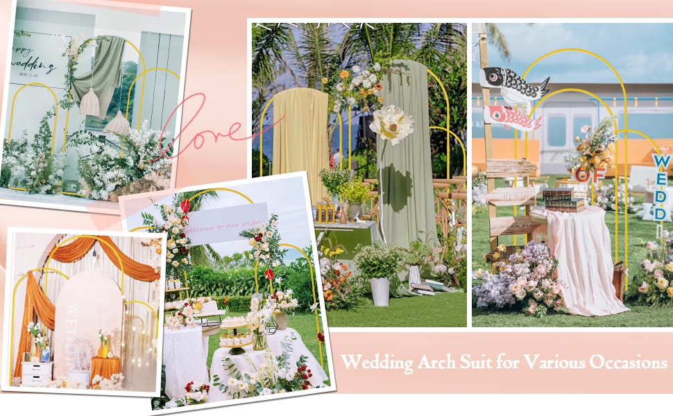 Wedding Arch Backdrop Stand