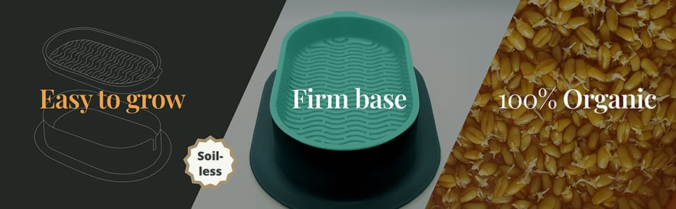 Easy to grow Firm base 100% organic