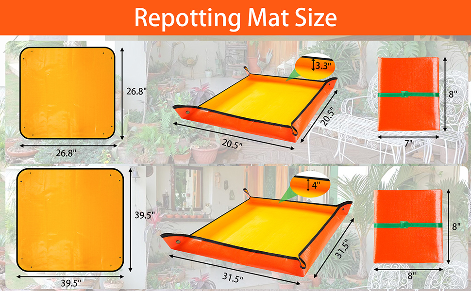 plant repotting mats gardening tray potting mat for house plants repotting mat