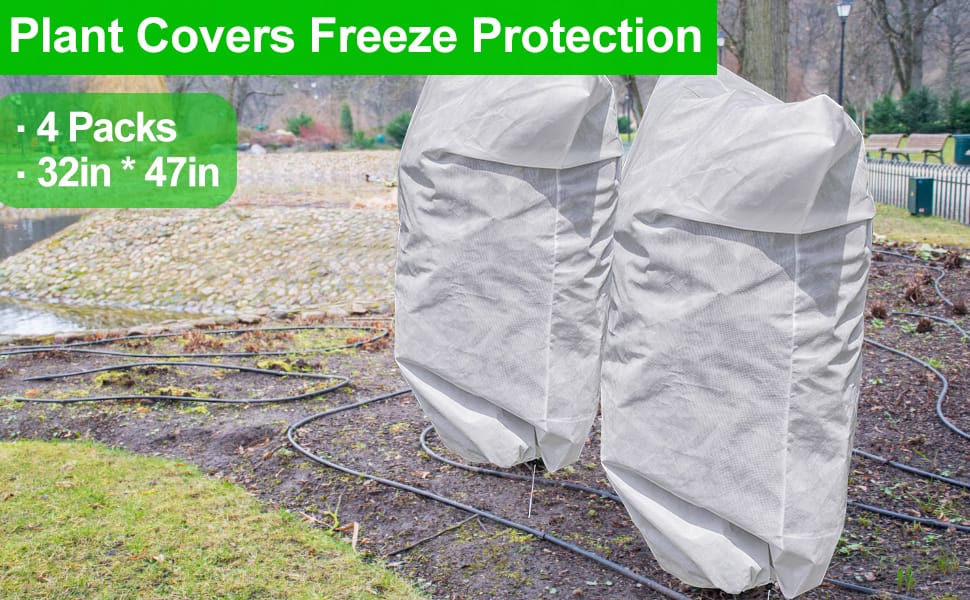 winter plant cover bags